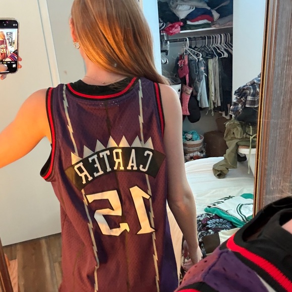 Vince Carter Authentic Raptors Jersey Mitchell & Ness - Picture 2 of 4
